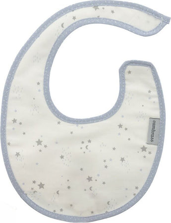 Bavetta Rotonda Velcro Sky Azzurro/Star 16X19X1 Cm Prima infanzia/Allattamento e pappa/Bavaglini/Bavaglini La Casa Del Bebè - Napoli, Commerciovirtuoso.it