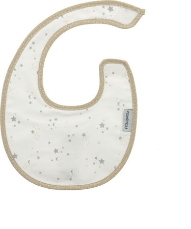 Bavetta Rotonda Velcro Sky Beige/Star 16X19X1 Cm Prima infanzia/Allattamento e pappa/Bavaglini/Bavaglini La Casa Del Bebè - Napoli, Commerciovirtuoso.it