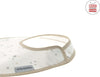 Bavetta Rotonda Velcro Sky Beige/Star 16X19X1 Cm Prima infanzia/Allattamento e pappa/Bavaglini/Bavaglini La Casa Del Bebè - Napoli, Commerciovirtuoso.it
