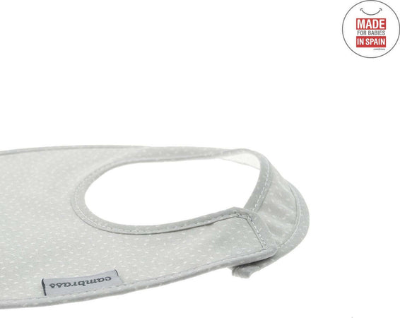 Bavetta Rotonda Velcro Sky Grigio/Pioggia 16X19X1 Cm Prima infanzia/Allattamento e pappa/Bavaglini/Bavaglini La Casa Del Bebè - Napoli, Commerciovirtuoso.it