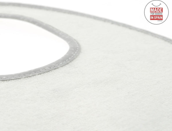 Bavetta Rotonda Velcro Sky Grigio/Star 16X19X1 Cm Prima infanzia/Allattamento e pappa/Bavaglini/Bavaglini La Casa Del Bebè - Napoli, Commerciovirtuoso.it