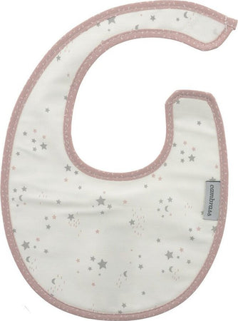 Bavetta Rotonda Velcro Sky Rosa/Star 16X19X1 Cm Prima infanzia/Allattamento e pappa/Bavaglini/Bavaglini La Casa Del Bebè - Napoli, Commerciovirtuoso.it