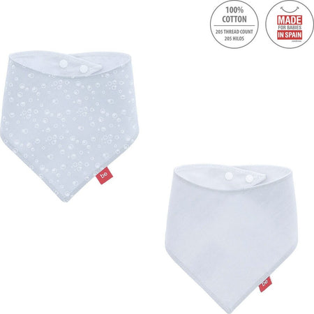 Bavetta Tri Pack 2 Be Ocean Grigio 38X18 Cm Prima infanzia/Allattamento e pappa/Bavaglini/Bavaglini La Casa Del Bebè - Napoli, Commerciovirtuoso.it