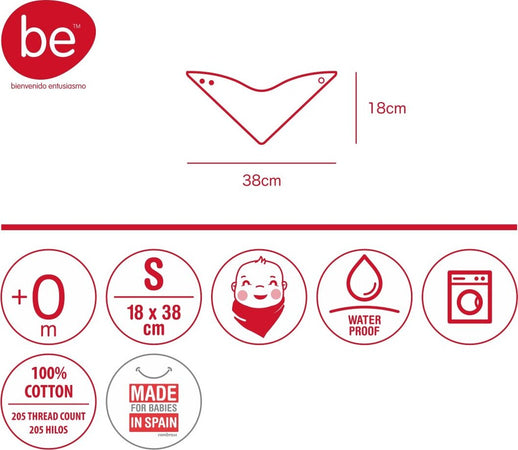 Bavetta Tri Pack 2 Be Villa Verde 38X18 Cm Prima infanzia/Allattamento e pappa/Bavaglini/Bavaglini La Casa Del Bebè - Napoli, Commerciovirtuoso.it