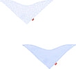 Bavetta Tri Pack 2 Be Zoe Azzurro 38X18 Cm Prima infanzia/Allattamento e pappa/Bavaglini/Bavaglini La Casa Del Bebè - Napoli, Commerciovirtuoso.it