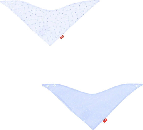 Bavetta Tri Pack 2 Be Zoe Azzurro 38X18 Cm Prima infanzia/Allattamento e pappa/Bavaglini/Bavaglini La Casa Del Bebè - Napoli, Commerciovirtuoso.it