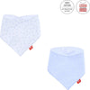 Bavetta Tri Pack 2 Be Zoe Azzurro 38X18 Cm Prima infanzia/Allattamento e pappa/Bavaglini/Bavaglini La Casa Del Bebè - Napoli, Commerciovirtuoso.it
