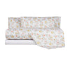 Completo letto in raso di puro cotone Romance Pesca - Vanita di raso