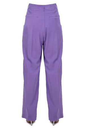 SUOLI Suoli - Pantalone - 411590 - Lilla da donna