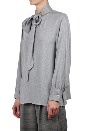 LA FEMME BLANCHE La Femme Blanche - Camicia - 461710 - Grigio da donna