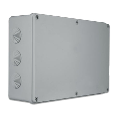 Scatola di Derivazione Rettangolare IP65 da Parete con Passacavi 350x230
