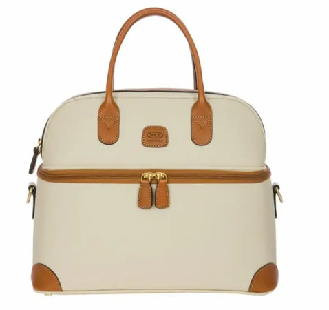 BBJ02530 Borsone Bric’S Bianco/Cuoio 0000000398 - UNICA / Bianco/Cuoio - Borsone