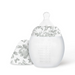 Biberon Elhee 150 ml Tartine et Chocolat Toile de Jouy Grigio 0m+
