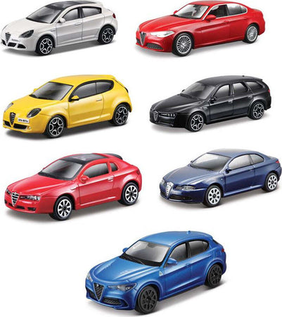 BBurago-Alfa-Romeo-assortite-1:43