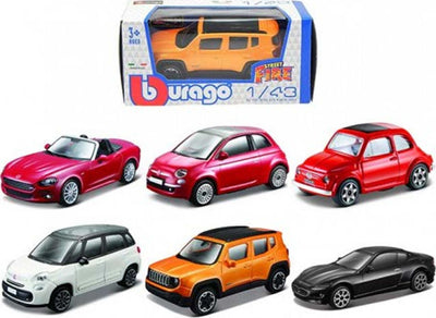 BBurago-Fiat-Jeep-assortite-1:43