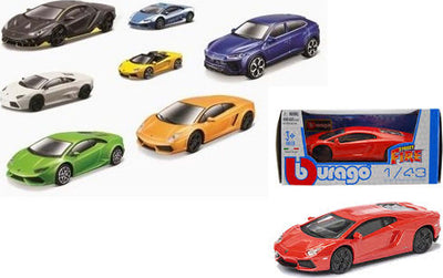 BBurago-Lamborghini-assortite-1:43