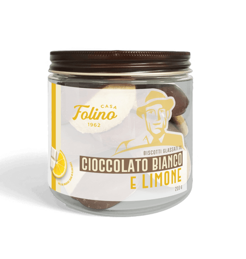 Biscotti Al Cioccolato Bianco E Limone 210gr