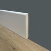 100 metri lineari di Battiscopa in Legno Massello alto BC - 120x13mm  Laccato Bianco - Eternal Parquet