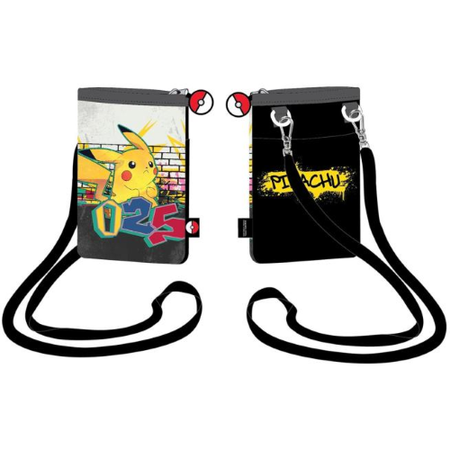 Pokemon Borsa Tracolla Portacellulare Pikachu