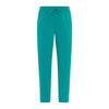 Pantalone Microfibra Alan Verde Petrolio Pantalone Leggero No Stiro
