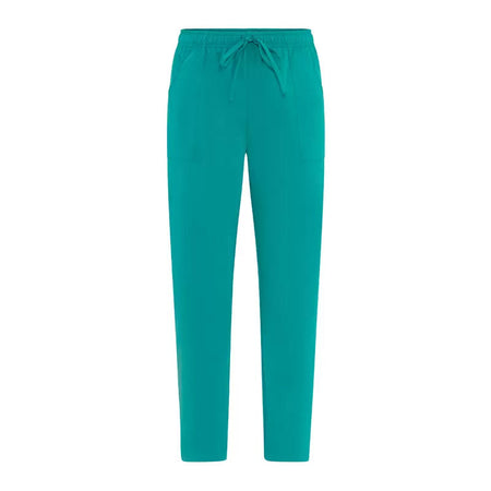 Pantalone Microfibra Alan Verde Petrolio Pantalone Leggero No Stiro