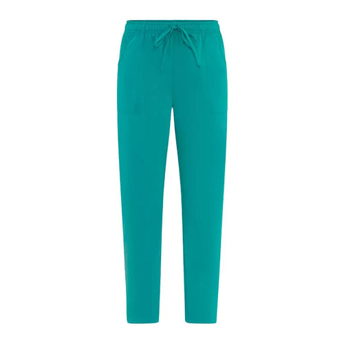 Pantalone Microfibra Alan Verde Petrolio Pantalone Leggero No Stiro