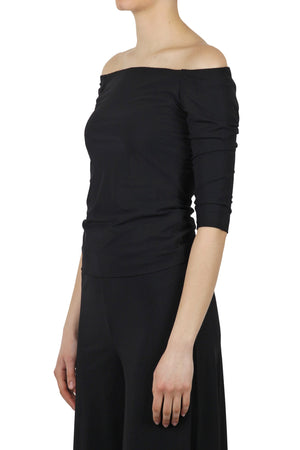 MALIPARMI Maliparmi - T-shirt - 450749 - Nero da donna