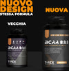 Bcaa-Compresse-8:1:1-T-rex-Integratori-Integratore-Alimentare-Di-Aminoacidi-Ramificati-Con-Vitamina-B1,-B6-Ed-E-|-Anabolic-Post-Workout-Potente-|-150-Compresse