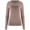 Guess pullover taupe logo strass REYNA W5BR40Z2NQ2G1K8
