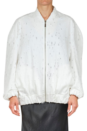 LA FEMME BLANCHE La Femme Blanche - Bomber - 451484 - Bianco da donna