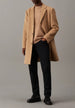 calvin klein CAPPOTTO FINE WOOL BLEND COAT da uomo