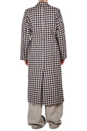 ALESSIA SANTI Alessia Santi - Cappotto - 461587 - Blu/Beige da donna