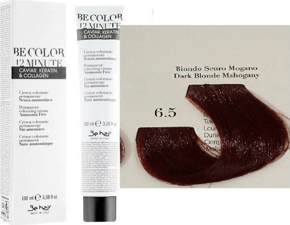 Be-Color-100-ml,-Colorazione-Permanente-In-Soli-12-Minuti-Senza-Ammoniaca-E-Senza-Ppd-Serie-Mogano