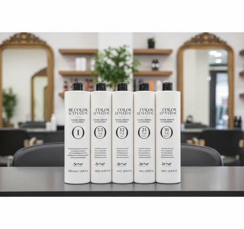 Be color attivatore speciale 1000 ml con caviale keratina e collagene specifico per colore be color 12 minuti