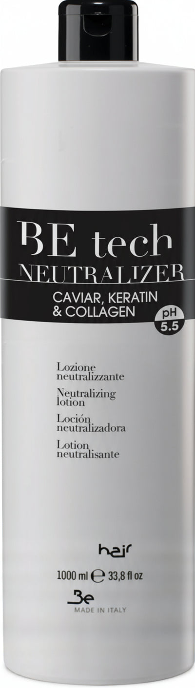 Be Hair , Be Tech Neutralizer, Lozione Neutralizzante 1000 Ml Con Caviale, Cheratina E Collagene Indicata Per Tutti I Tipi Di Capelli. Bellezza/Cura dei capelli/Prodotti per la cura dei capelli/Permanente e volume Me.Dis. - Peschiera Borromeo, Commerciovirtuoso.it