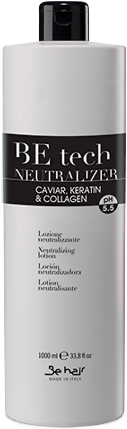 Be Hair , Be Tech Neutralizer, Lozione Neutralizzante 1000 Ml Con Caviale, Cheratina E Collagene Indicata Per Tutti I Tipi Di Capelli. Bellezza/Cura dei capelli/Prodotti per la cura dei capelli/Permanente e volume Me.Dis. - Peschiera Borromeo, Commerciovirtuoso.it