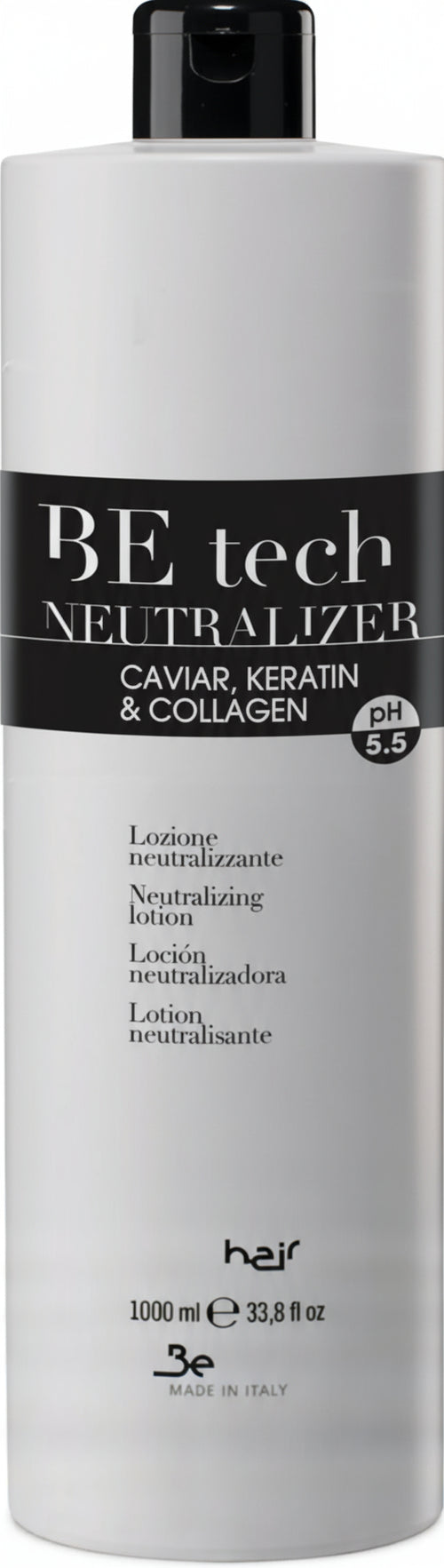 Be Hair , Be Tech Neutralizer, Lozione Neutralizzante 1000 Ml Con Caviale, Cheratina E Collagene Indicata Per Tutti I Tipi Di Capelli. Bellezza/Cura dei capelli/Prodotti per la cura dei capelli/Permanente e volume Me.Dis. - Peschiera Borromeo, Commerciovirtuoso.it