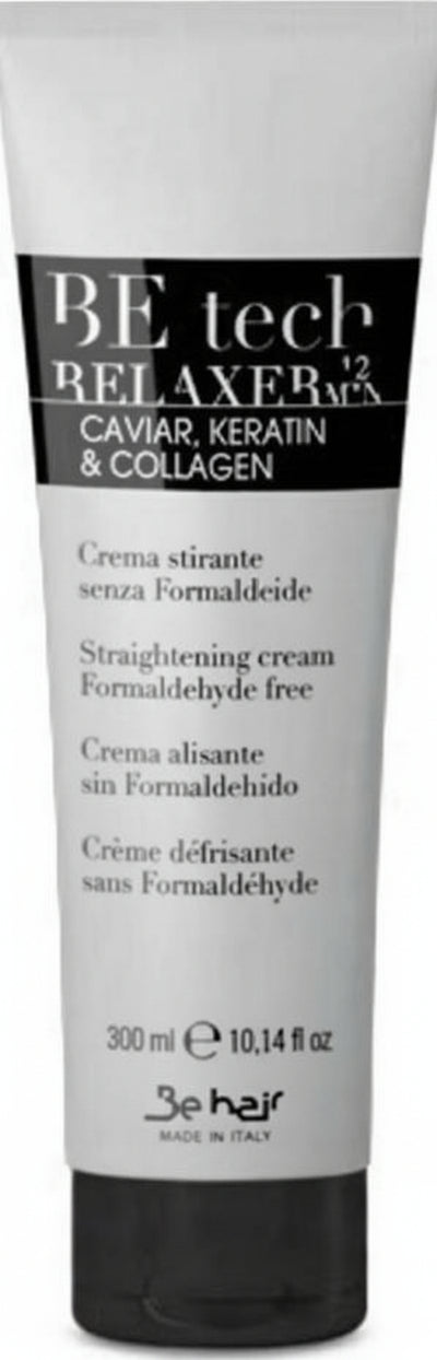Be Hair Be Tech Relaxer 12 Min. 300 Ml, Crema Stirante Senza Formaldeide A Base Di Acido Gliossilico Bellezza/Cura dei capelli/Prodotti per la cura dei capelli/Trattamenti liscianti Me.Dis. - Peschiera Borromeo, Commerciovirtuoso.it
