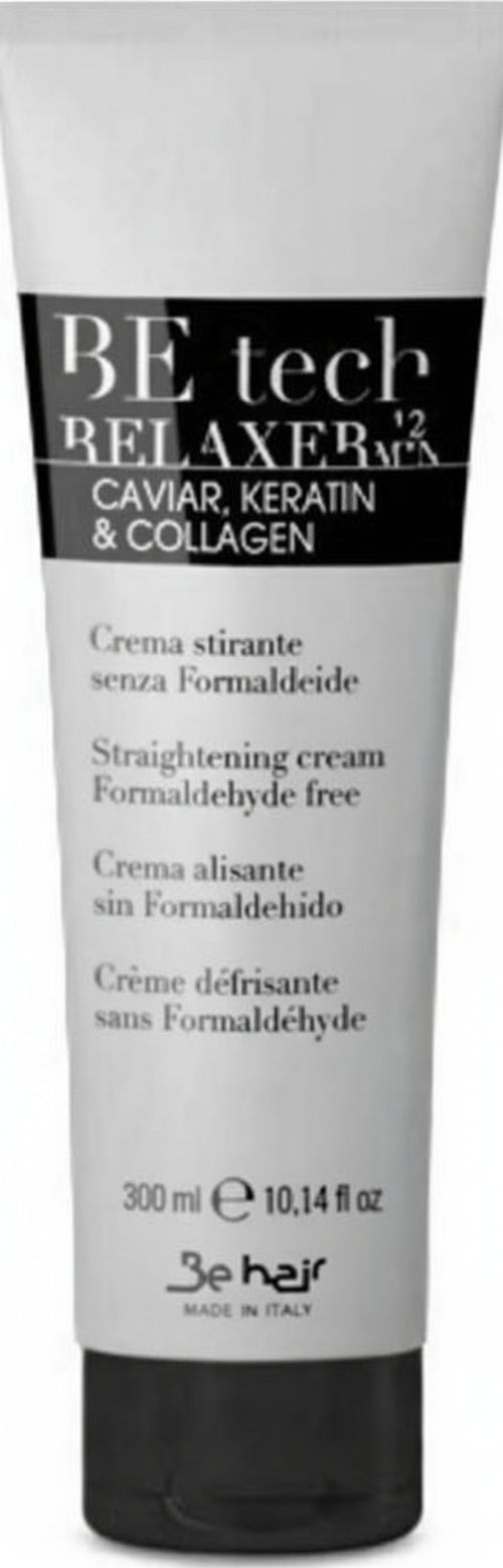 Be Hair Be Tech Relaxer 12 Min. 300 Ml, Crema Stirante Senza Formaldeide A Base Di Acido Gliossilico Bellezza/Cura dei capelli/Prodotti per la cura dei capelli/Trattamenti liscianti Me.Dis. - Peschiera Borromeo, Commerciovirtuoso.it