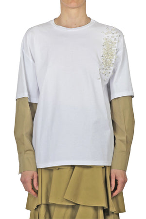 SOUVENIR Souvenir - Maglia - 451257 - Bianco/Beige da donna