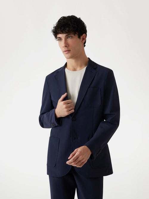 Guess giacca uomo tyron blazer monopetto