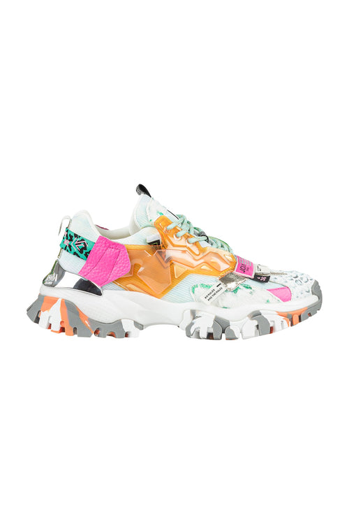 JOIA PARIS Joia Paris - Sneakers - 451324 - Verde/Arancione da donna