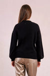 Pullover lavorato in maglia