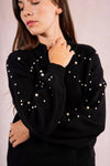 Pullover lavorato in maglia