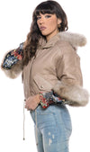 Beatrice---Giacca-Donna-Beige-in-vera-pelle-e-vera-pelliccia