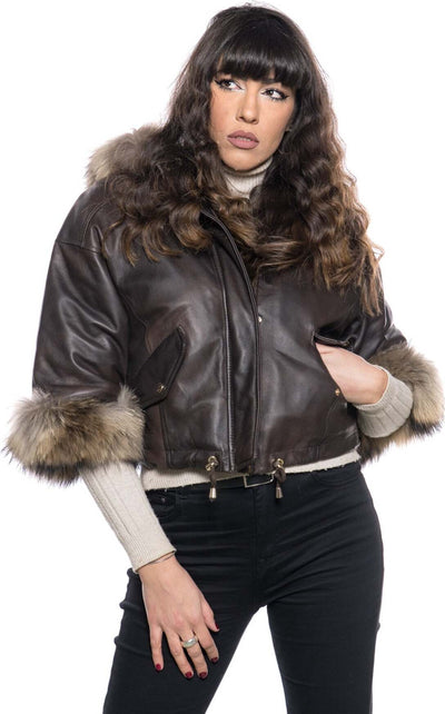 Beatrice---Giacca-Donna-Testa-di-Moro-in-vera-pelle-e-vera-pelliccia