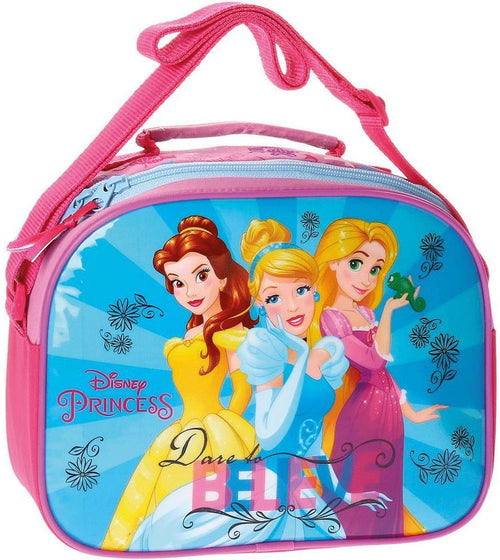 Beauty Case Da Viaggio Principesse Disney Cestino Scuola 25 Cm Con Tracolla