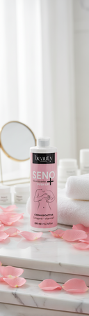 Beauty Crema Seno Pump Crema Concentrata, Azione Rimpolpante, Rimodellante E Liftante Volumizzante E Rassodante + Collagene + Burro Di Karitè 200ml