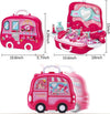 Beauty Set Con Specchio Valigetta Giocattolo Accessori Bellezza Con Ruote Giochi e giocattoli/Giochi d'imitazione e accessori di travestimento/Accessori per travestimento/Trucchi Trade Shop italia - Napoli, Commerciovirtuoso.it
