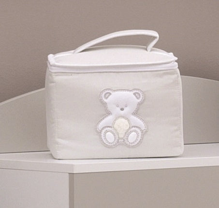Beauty Case Tessile RETTANGOL.ARE Italbaby Peluche Tortora